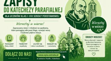 Zapisy na katechezę parafialną